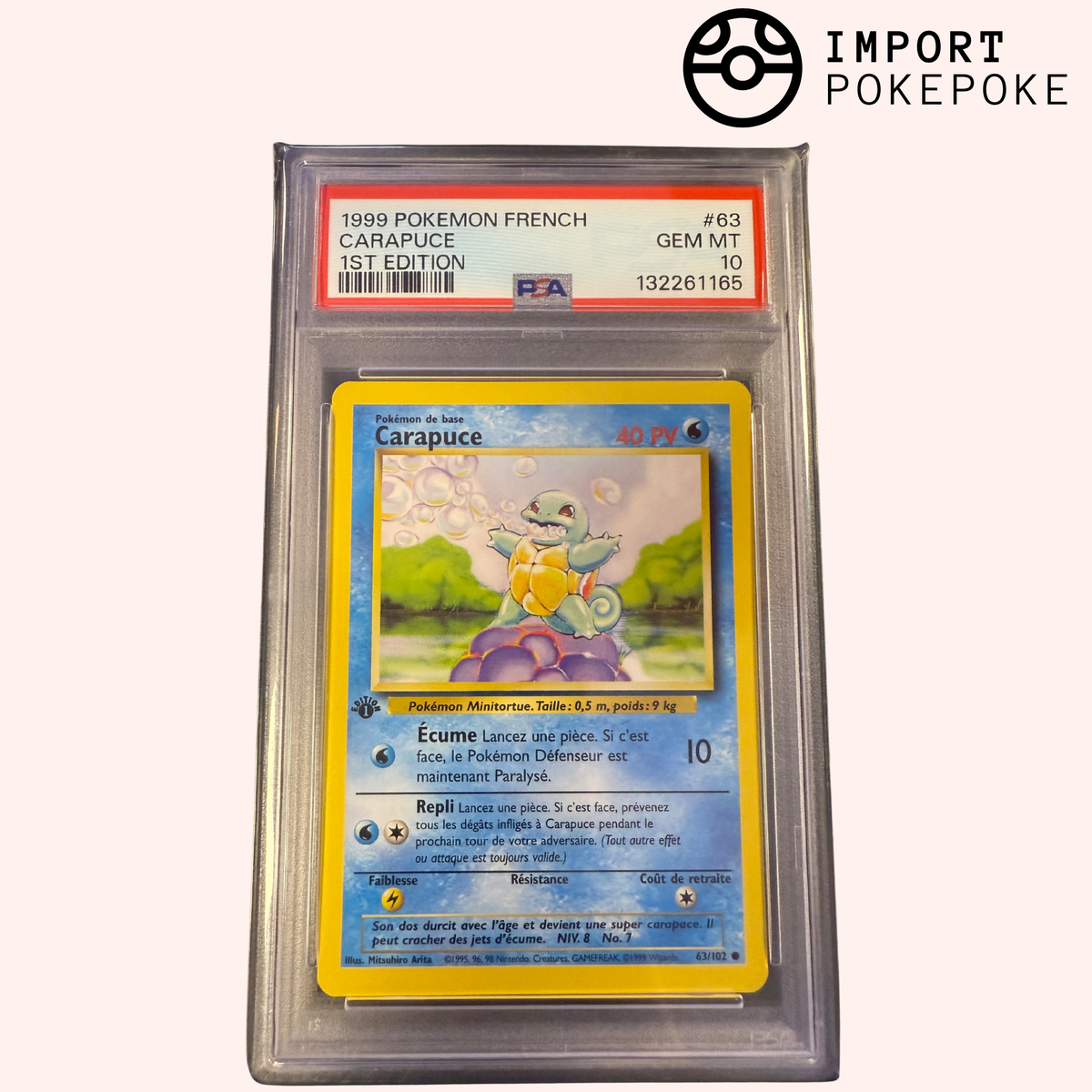 Squirtle 1a ED 063/102 - Set Base