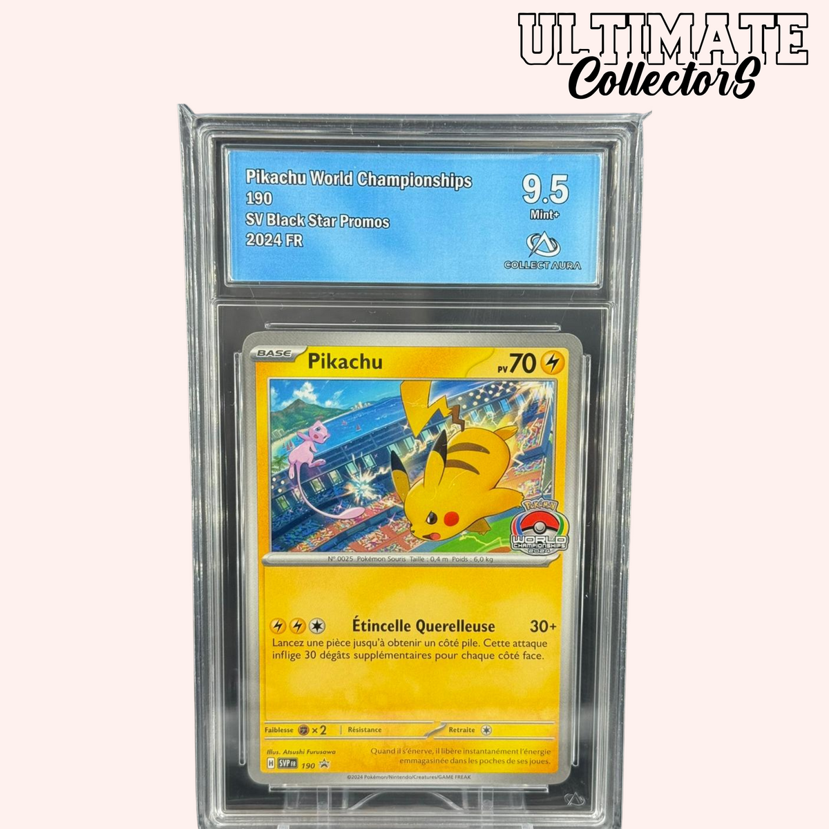 Pikachu World Championships 190/SV-P - Français