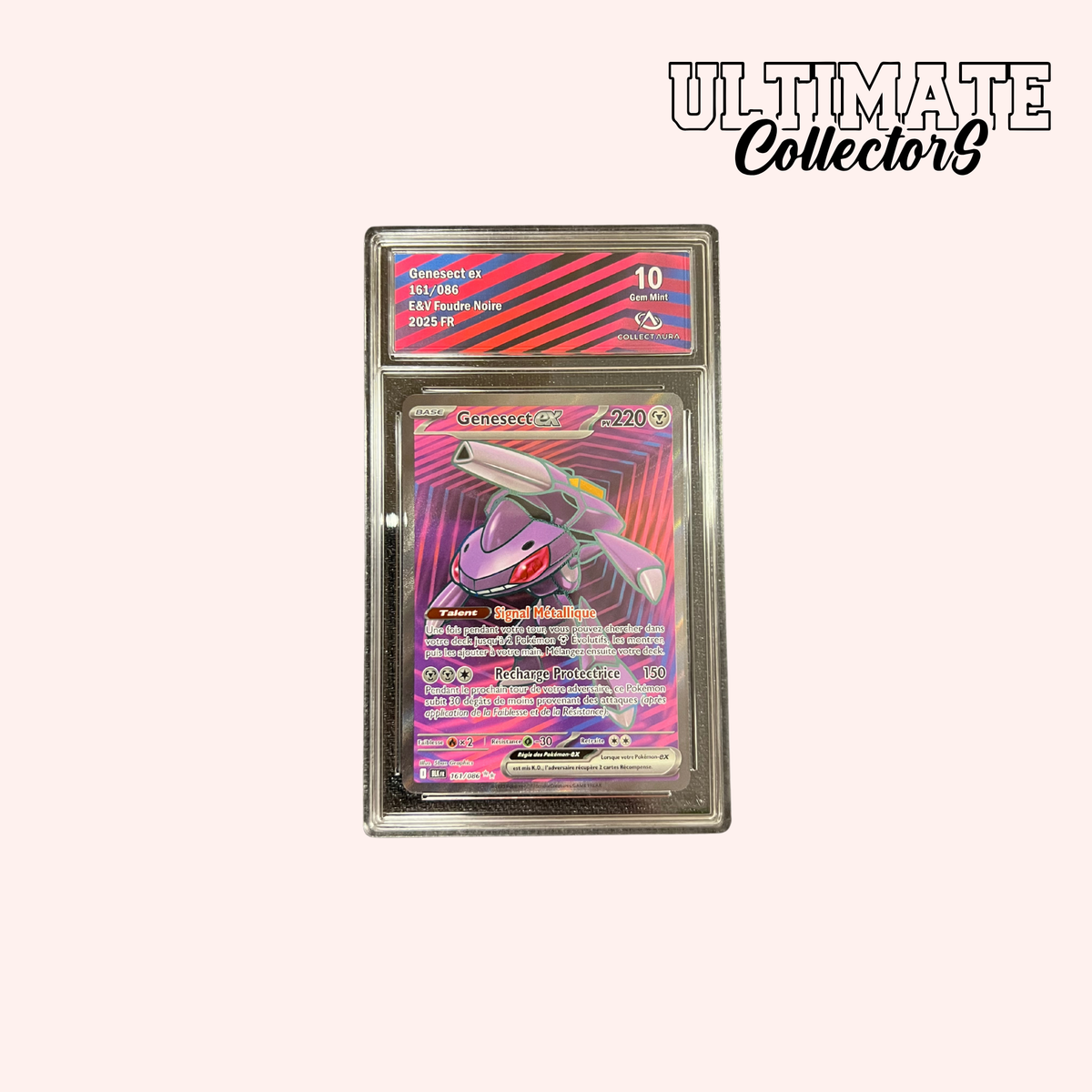 Genesect EX 161/086 - EV10.5 Fulmine Nero - Francese