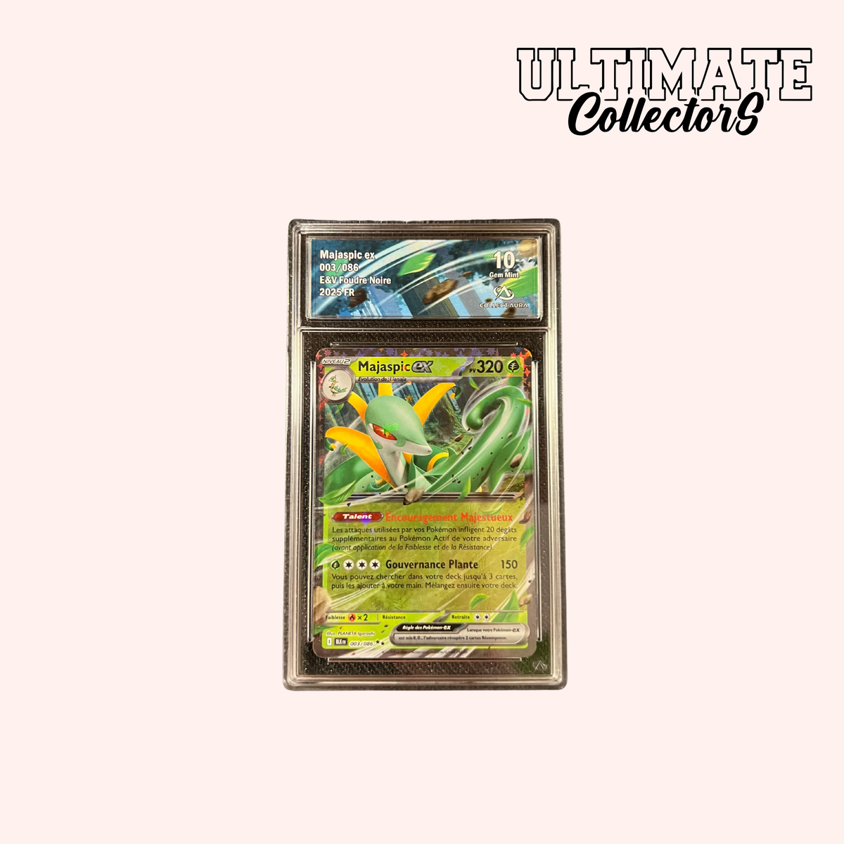 Serperior EX 003/086 - EV10.5 Black Lightning - Francese