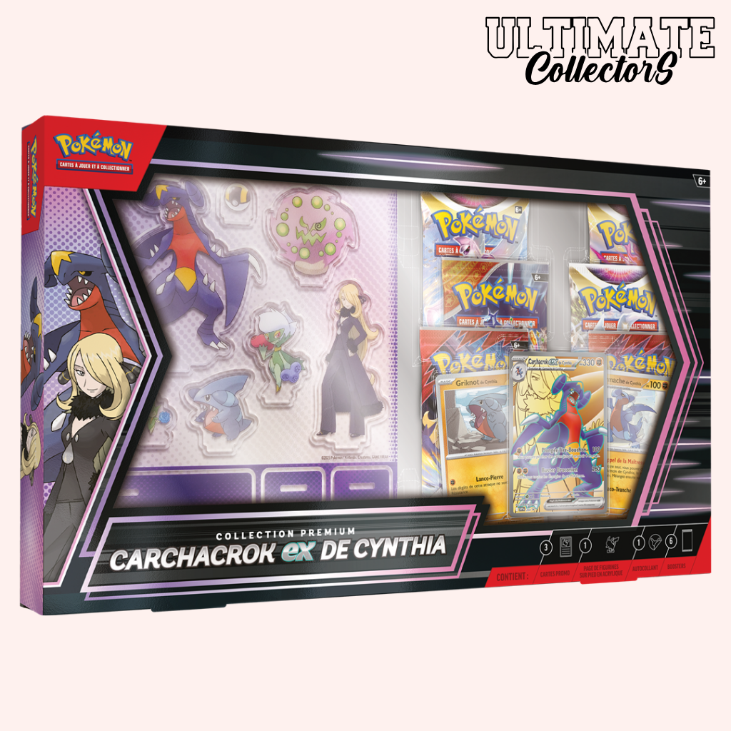 Pokémon Premium Box - Garchomp-ex di Cynthia - Francese