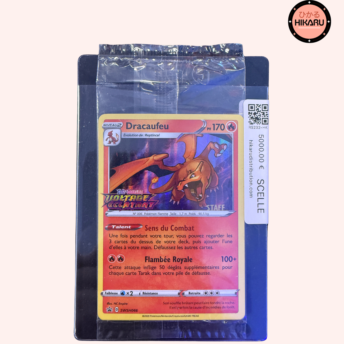 Dracaufeu Holo STAMP Scellé PROMO