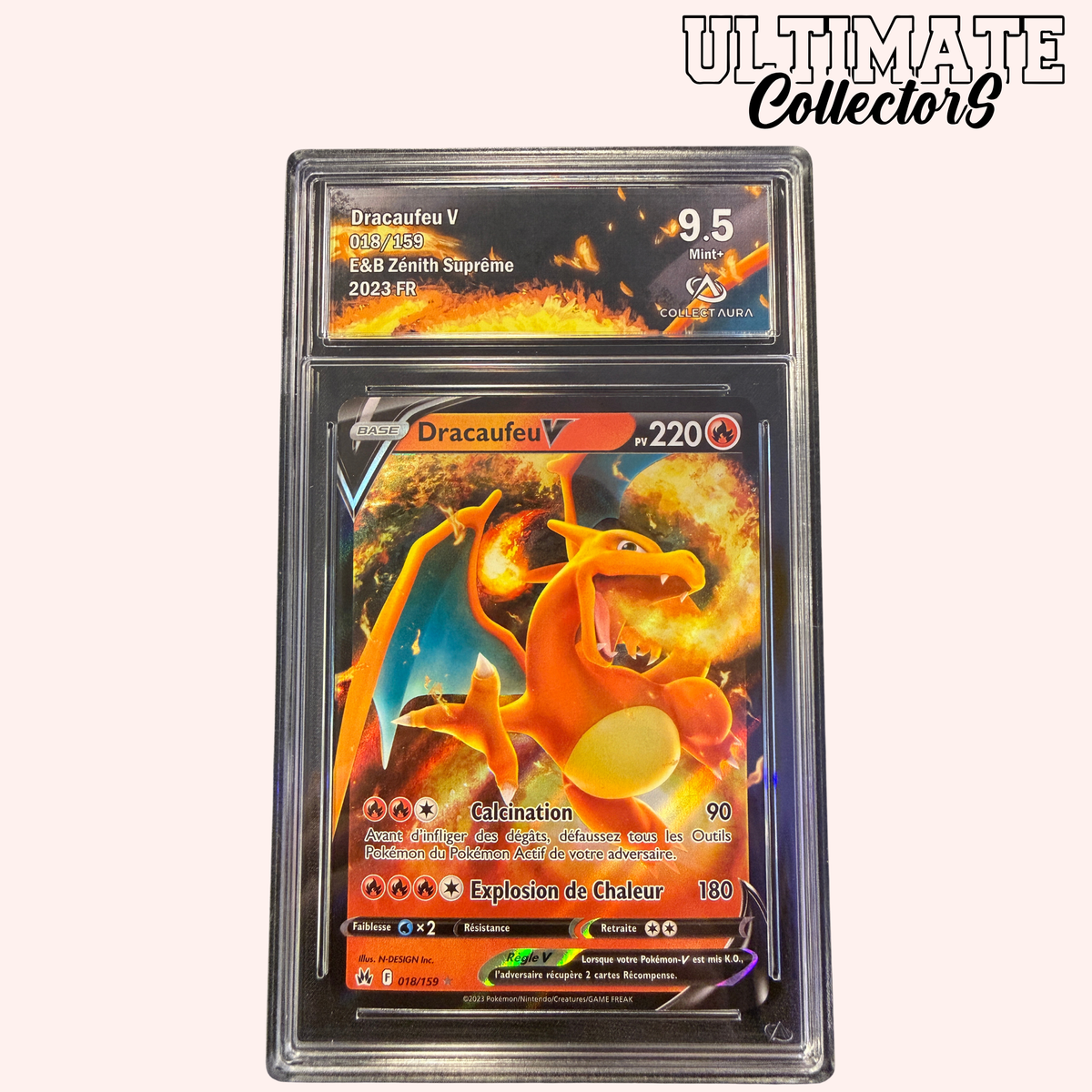 Charizard V 018/159 - Crown Zenith