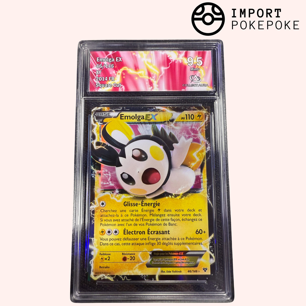 Emolga ex SQUARE CUT 046/146 - XY
