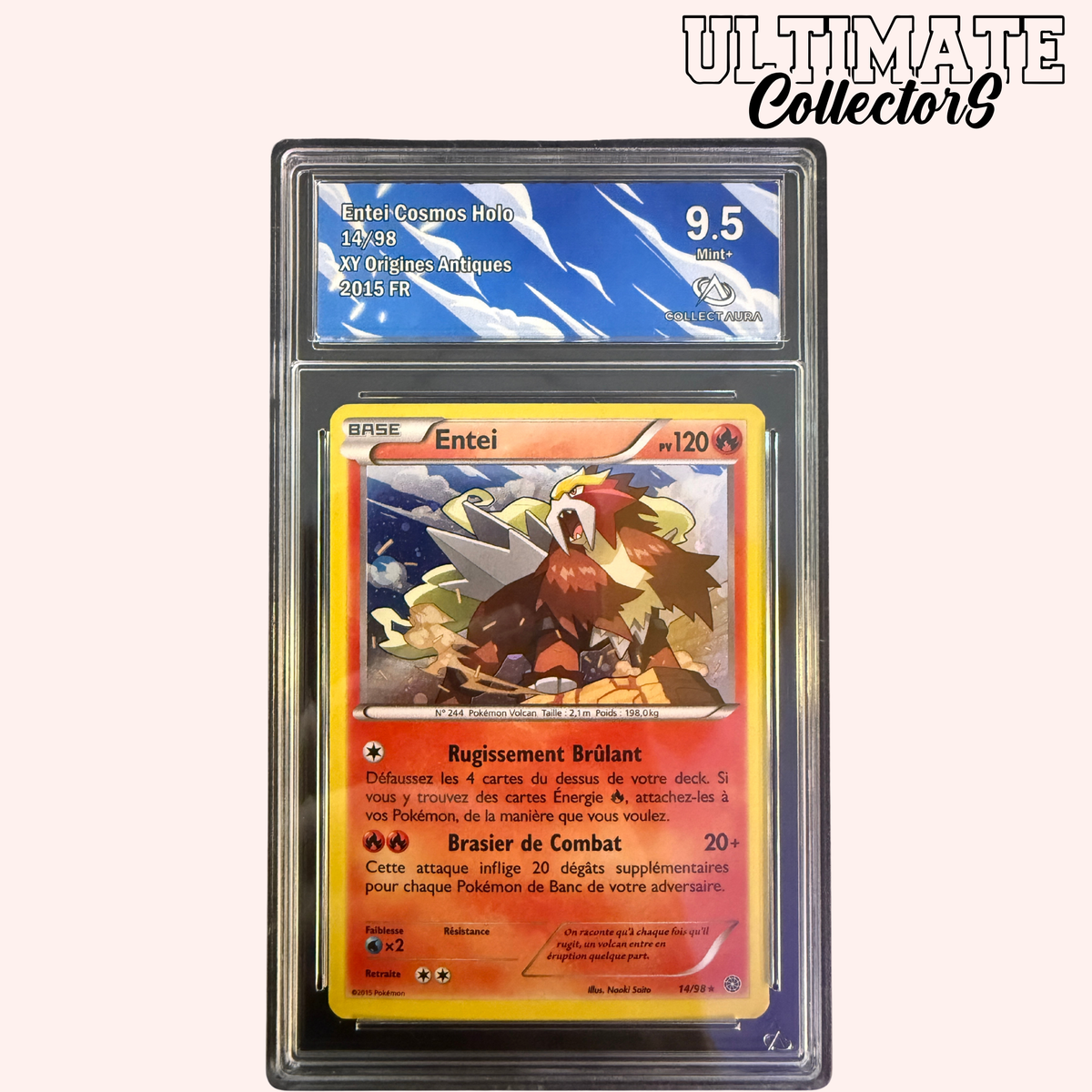 Entei Holo Cosmos 14/98 - XY Origini Antiche