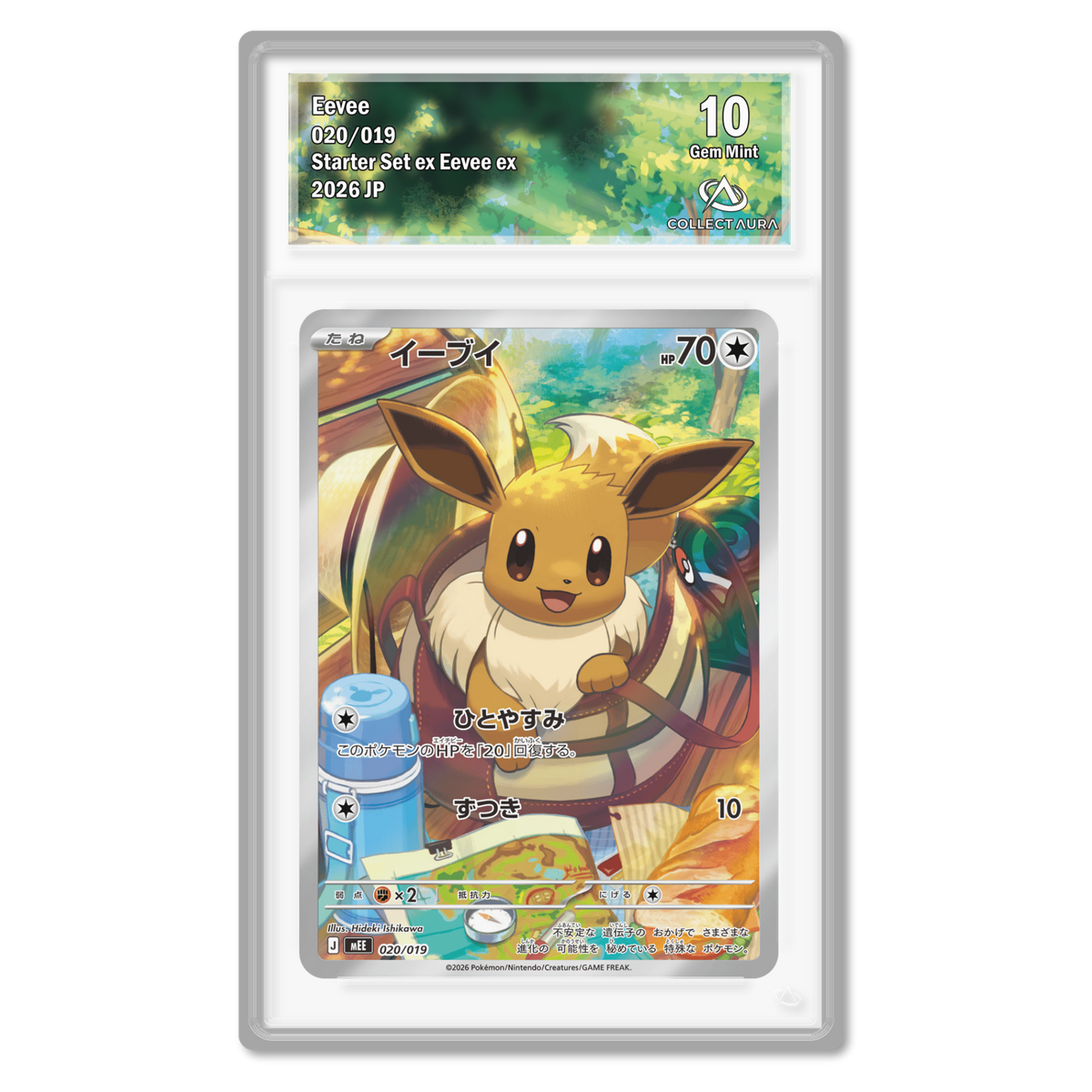 Evoli AR 020/019 - ex Starter Set Eevee ex