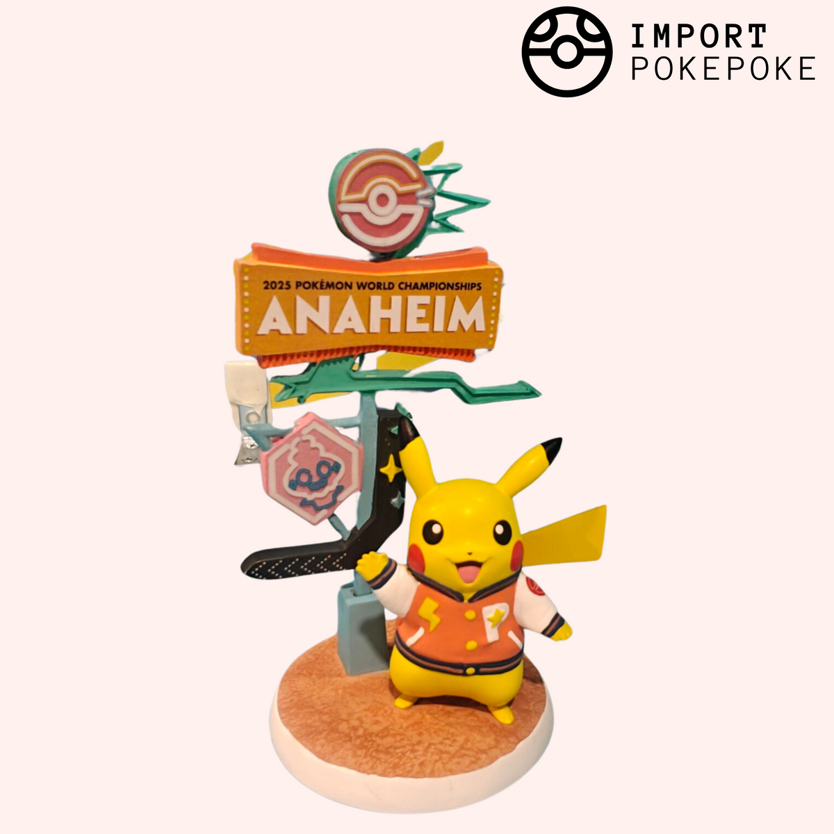 Figurine Pikachu - Anaheim World Championships 2025