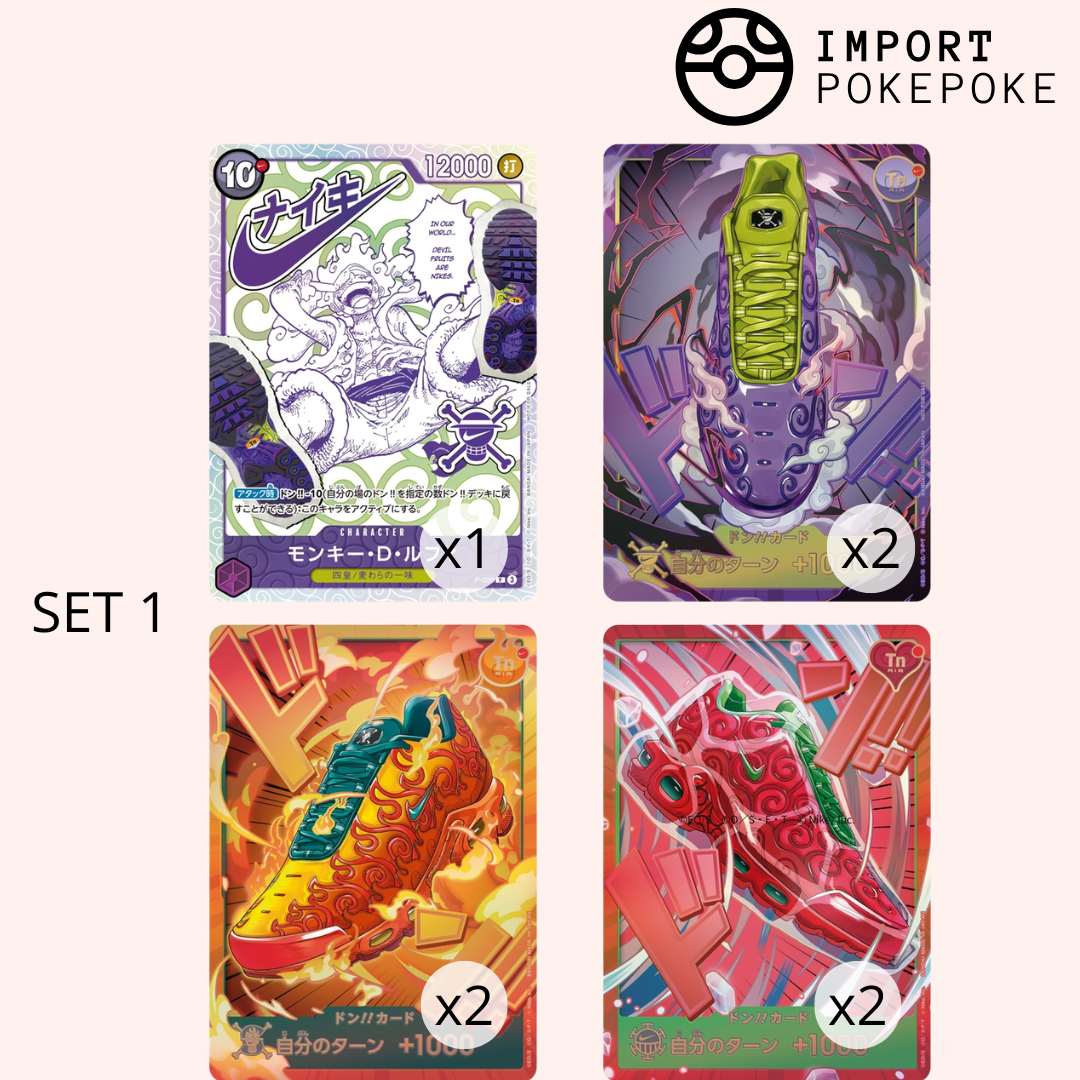 Promo One Piece Luffy P-099 Ă Nike Premium Card Collection