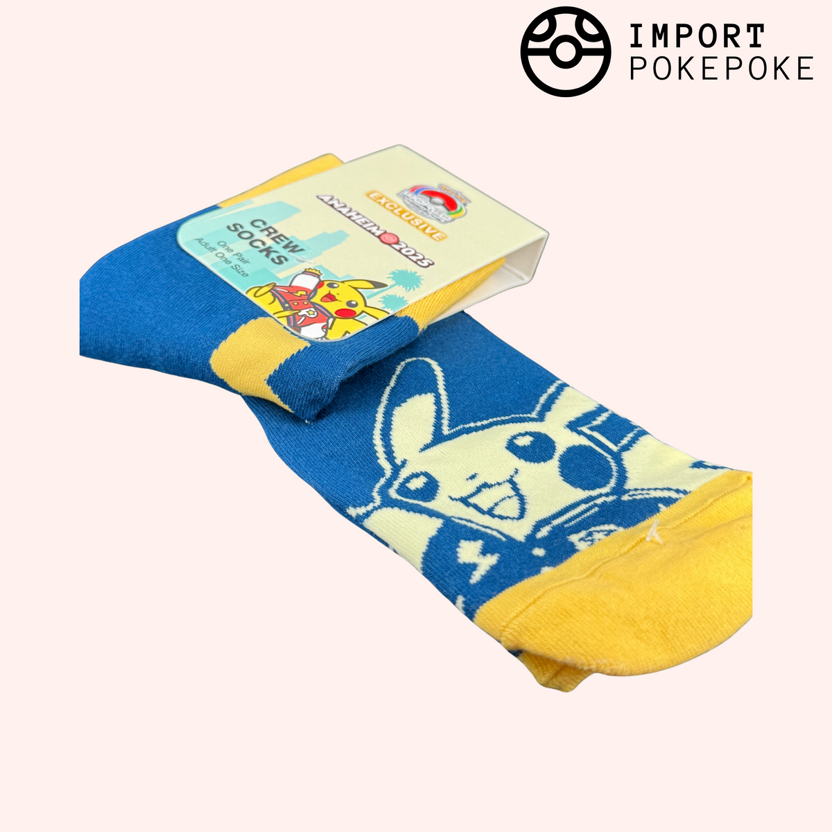 Paar Pikachu-Socken – Anaheim-Weltmeisterschaften 2025