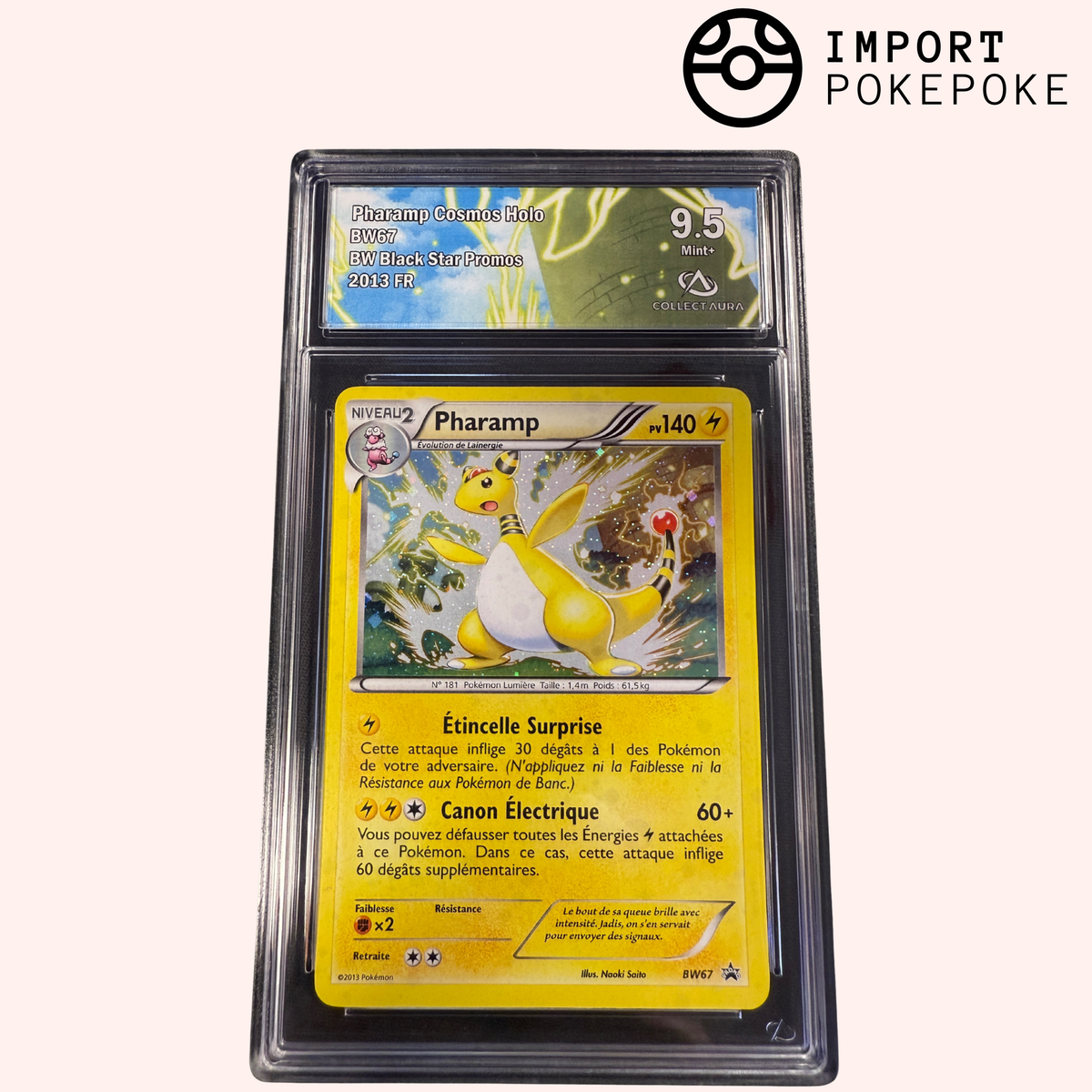 Pharamp Cosmos Holo BW67 - Black Star Promos