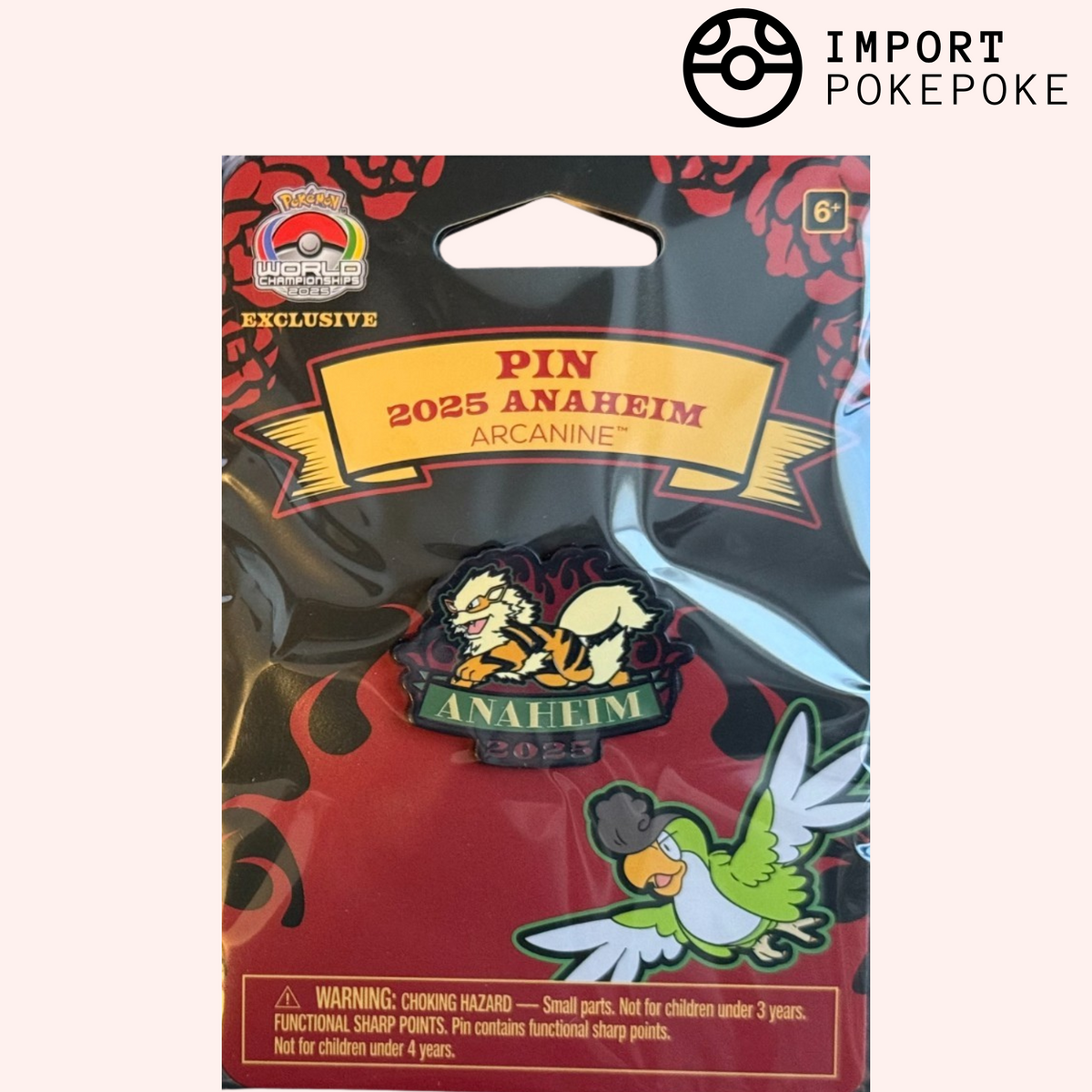 Pins Arcanin - Rockabilly - Anaheim World Championships 2025