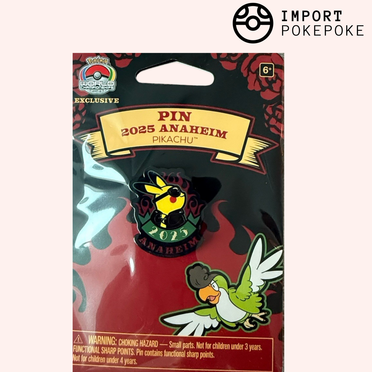 Pikachu Pins – Rockabilly – Anaheim World Championships 2025