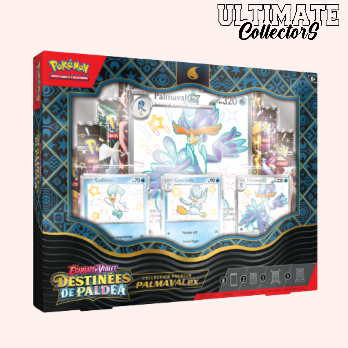 Pokémon Premium Box - Palmaval-ex - Destinies of Paldea - EV04.5 - Francese
