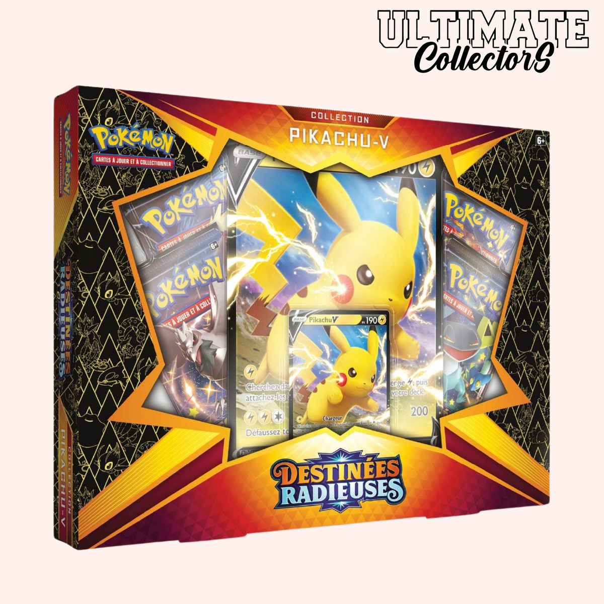 Pikachu-V-Box – Shining Fates EB04.5 – Französisch