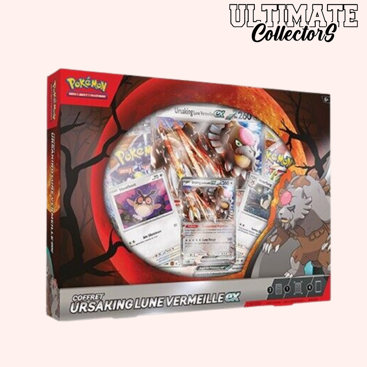 Ursaking Crimson Moon-ex Box – Pokémon EV08, EV07, EB11 – Francese
