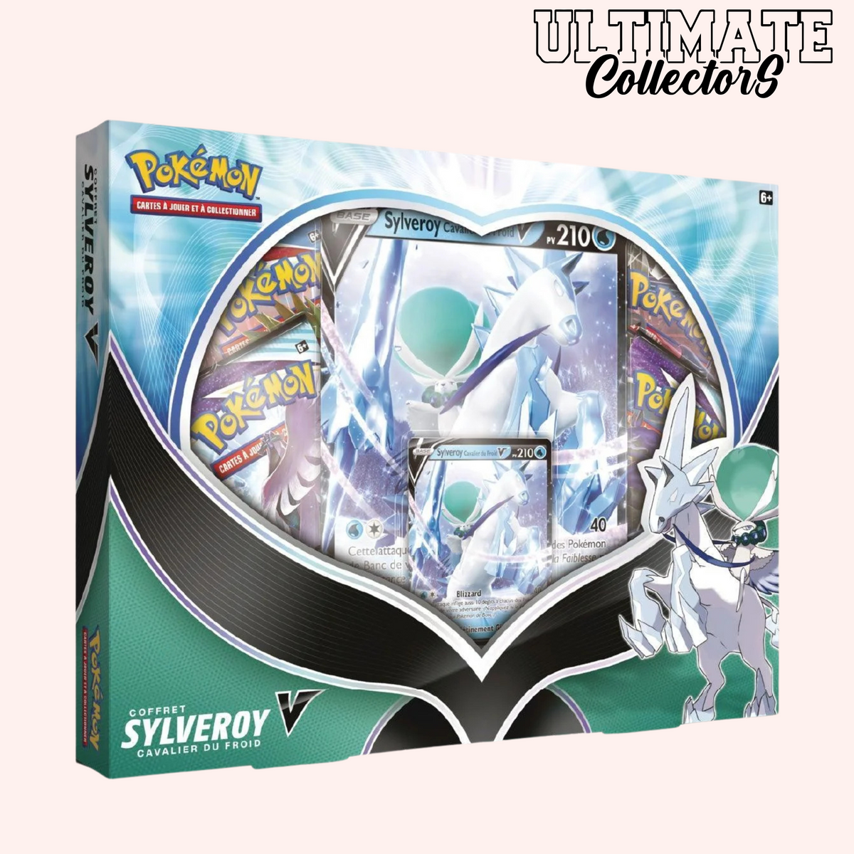 Coffret Sylveroy V – Cavalier du Froid – Épée & Bouclier – Pokémon JCC – Français