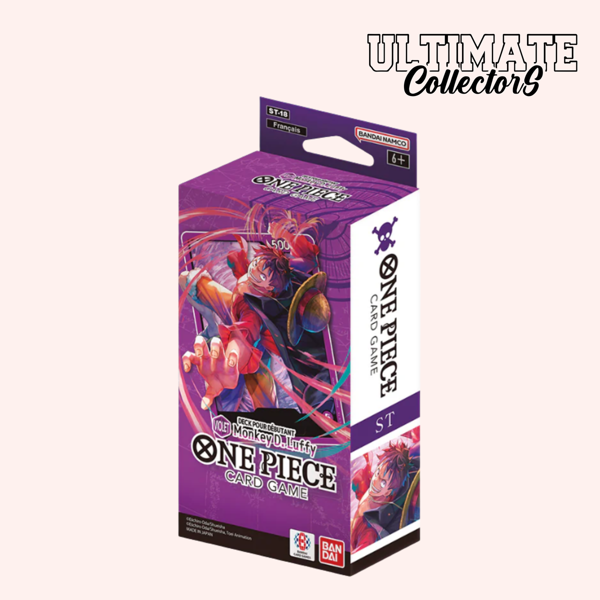 Mazzo iniziale del gioco di carte One Piece - Monkey D. Luffy - ST-18 - Francese
