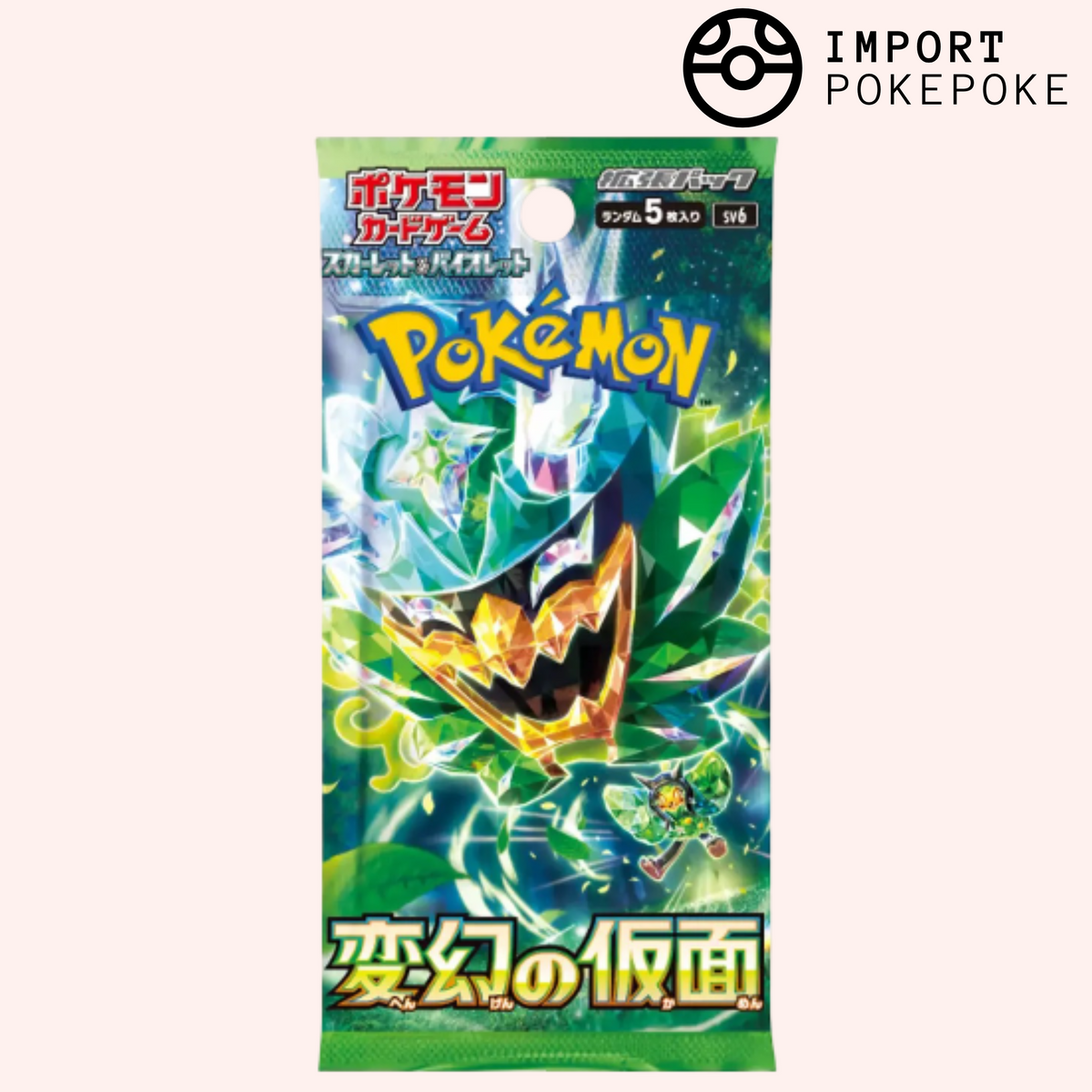 Booster Pokémon – Mask of Change – SV6 – Japonais
