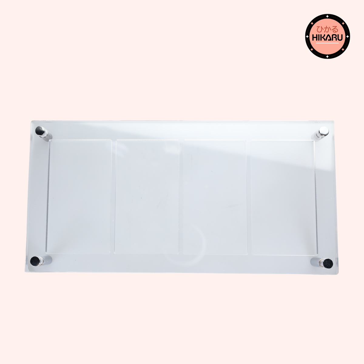Présentoir Acrylique Premium - 4 Slots