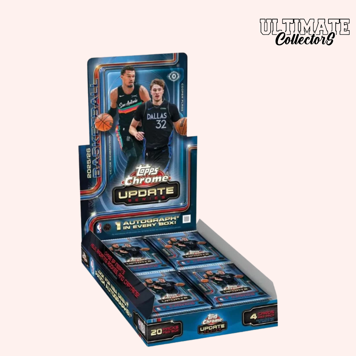 Topps Chrome NBA Update 25/26 - Hobby Box