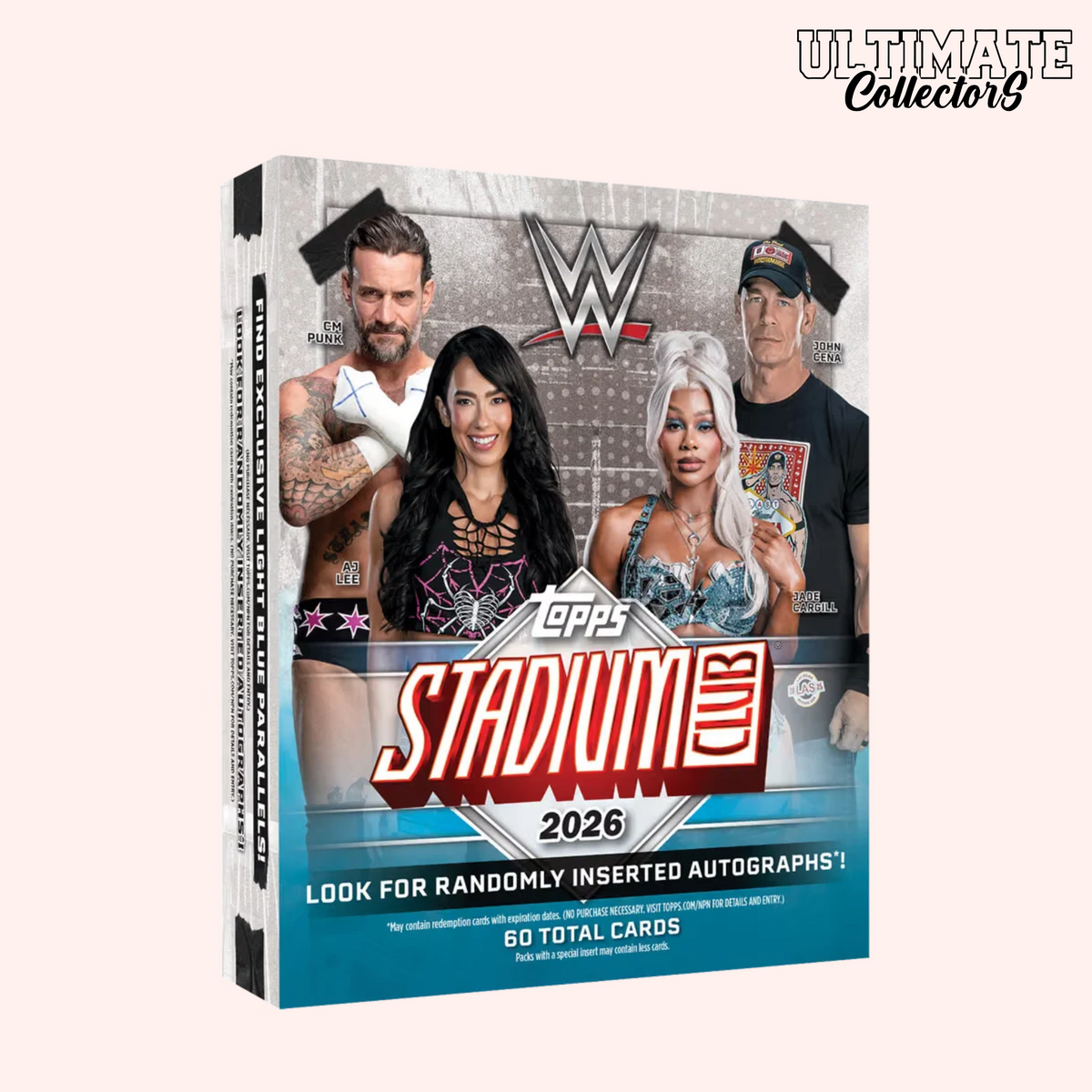 Topps Stadium Club WWE 2026 – Mega Box