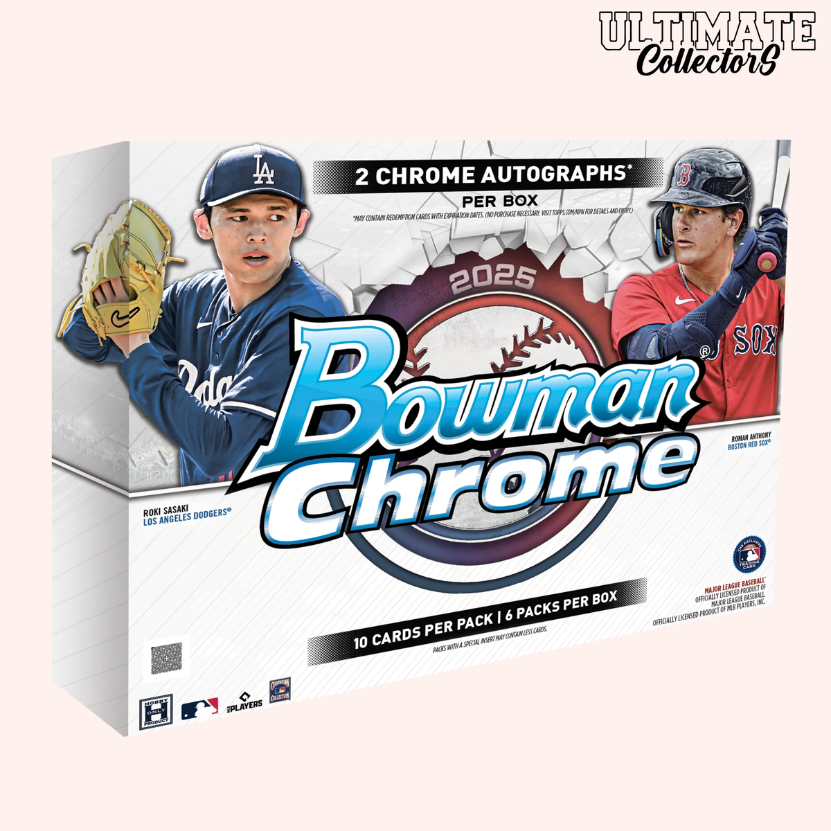 Topps Chrome Bowman Baseball Hobby Box 2025