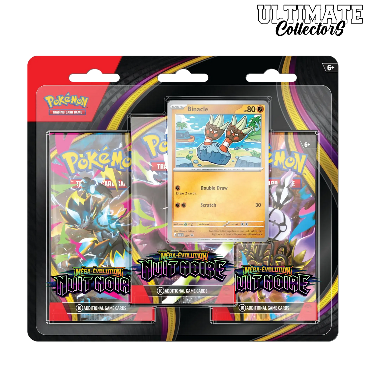 Pokémon Triple Pack - Dark Night - ME05