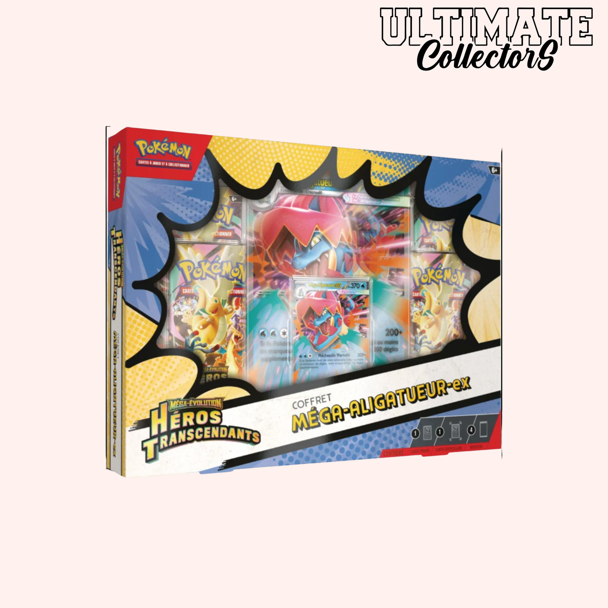 Coffret Pokémon - Méga Aligatueur - Héros Transcendants - ME02.5 - Français