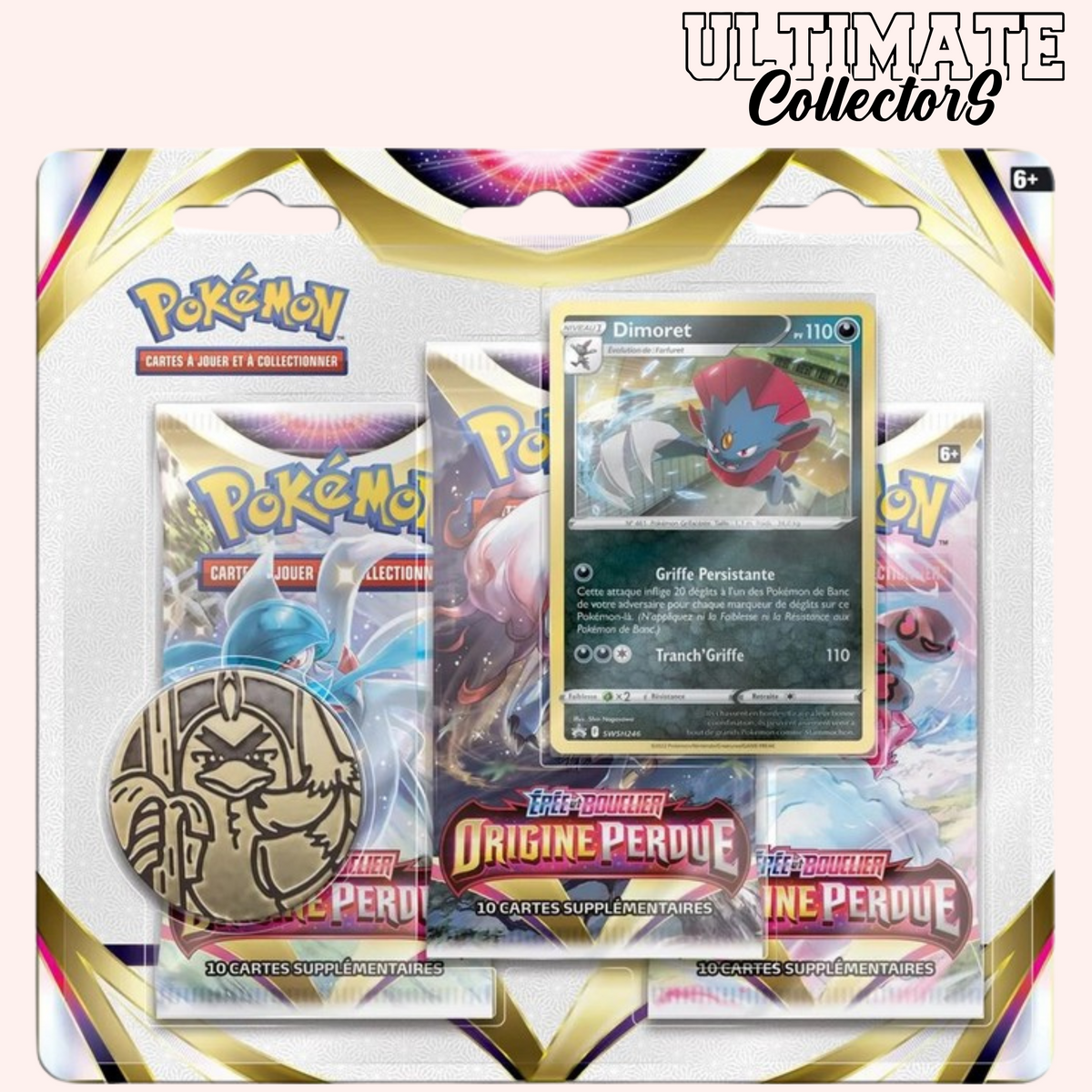 Pokémon Tripack – Lost Origin – EB11 – Französisch