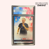 Carta graduate Topps PSG European Champions 2025 - Luis Enrique - Una notte a Monaco 