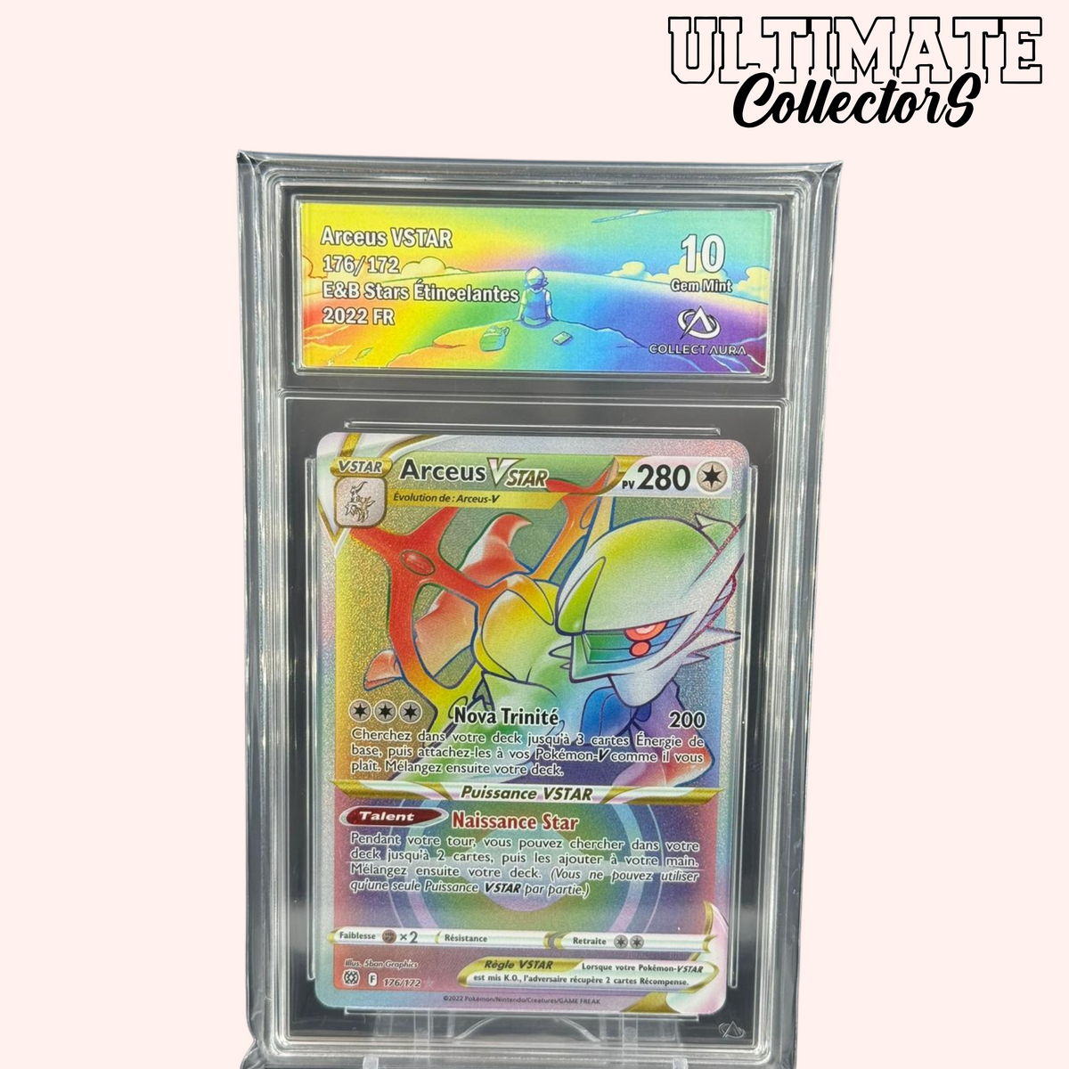 Arceus VSTAR 176/172 – Sparkling Stars – Französisch