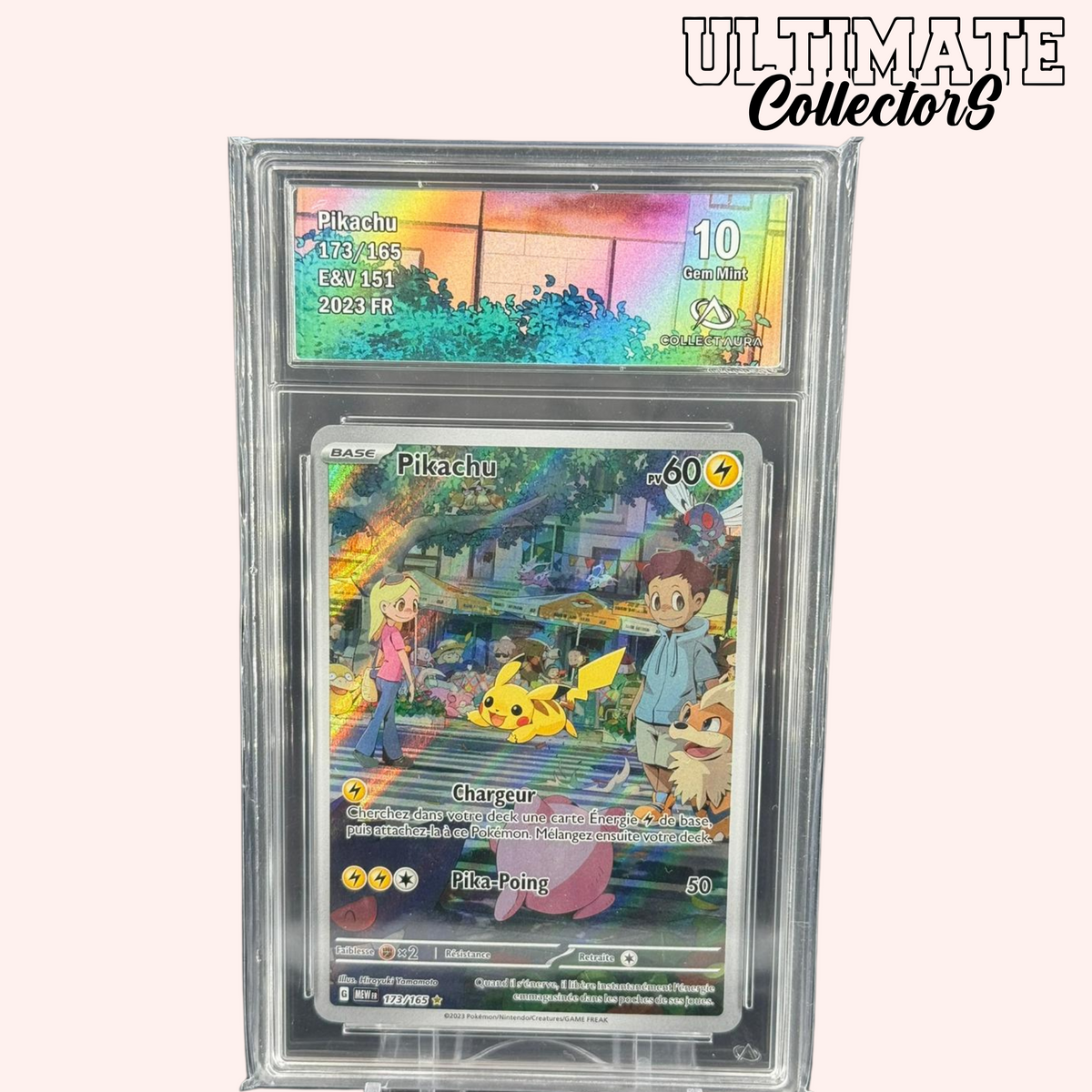 Pikachu AR 173/165 - 151 - French 