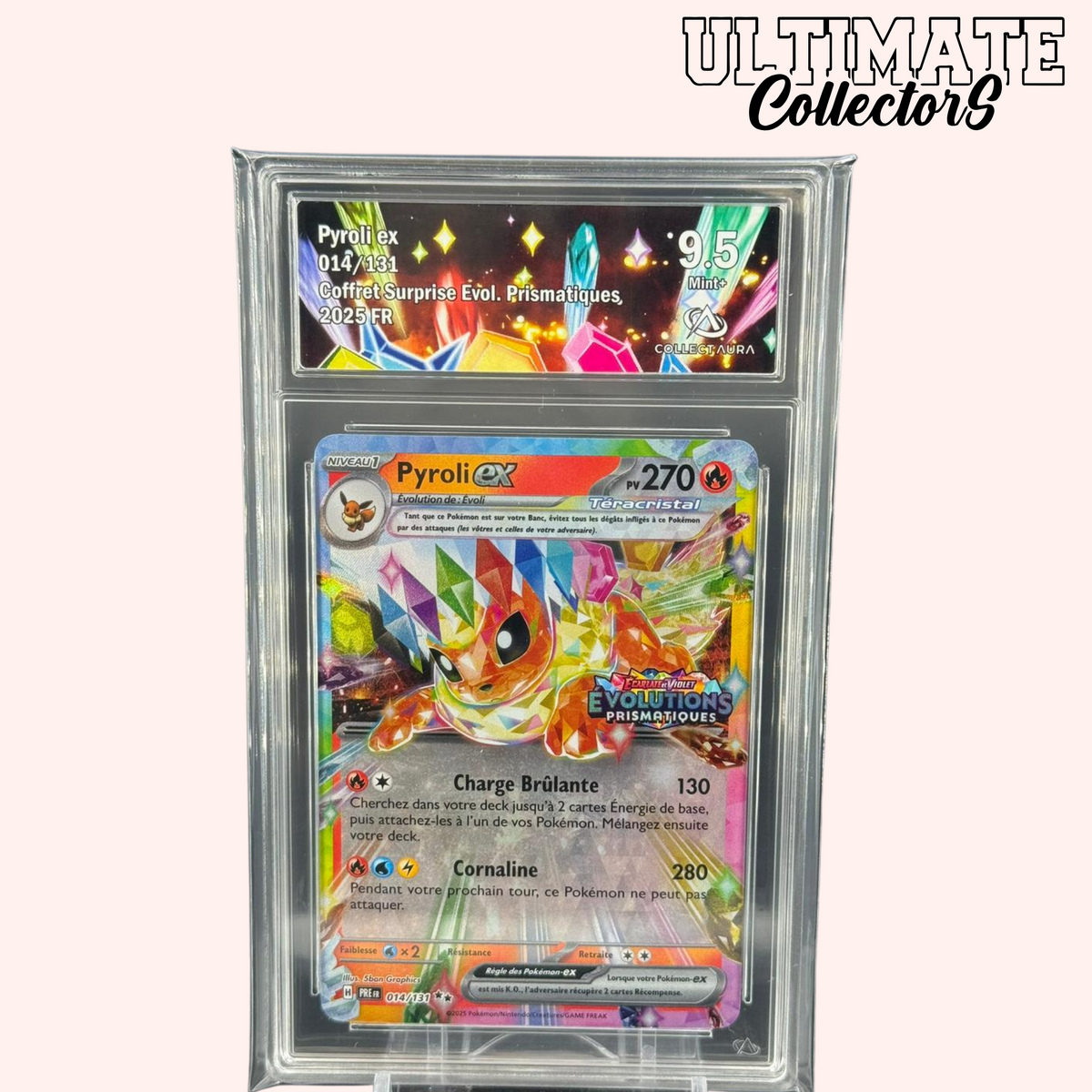 Pyroli ex 014/131 - Prismatic Evolutions - French 