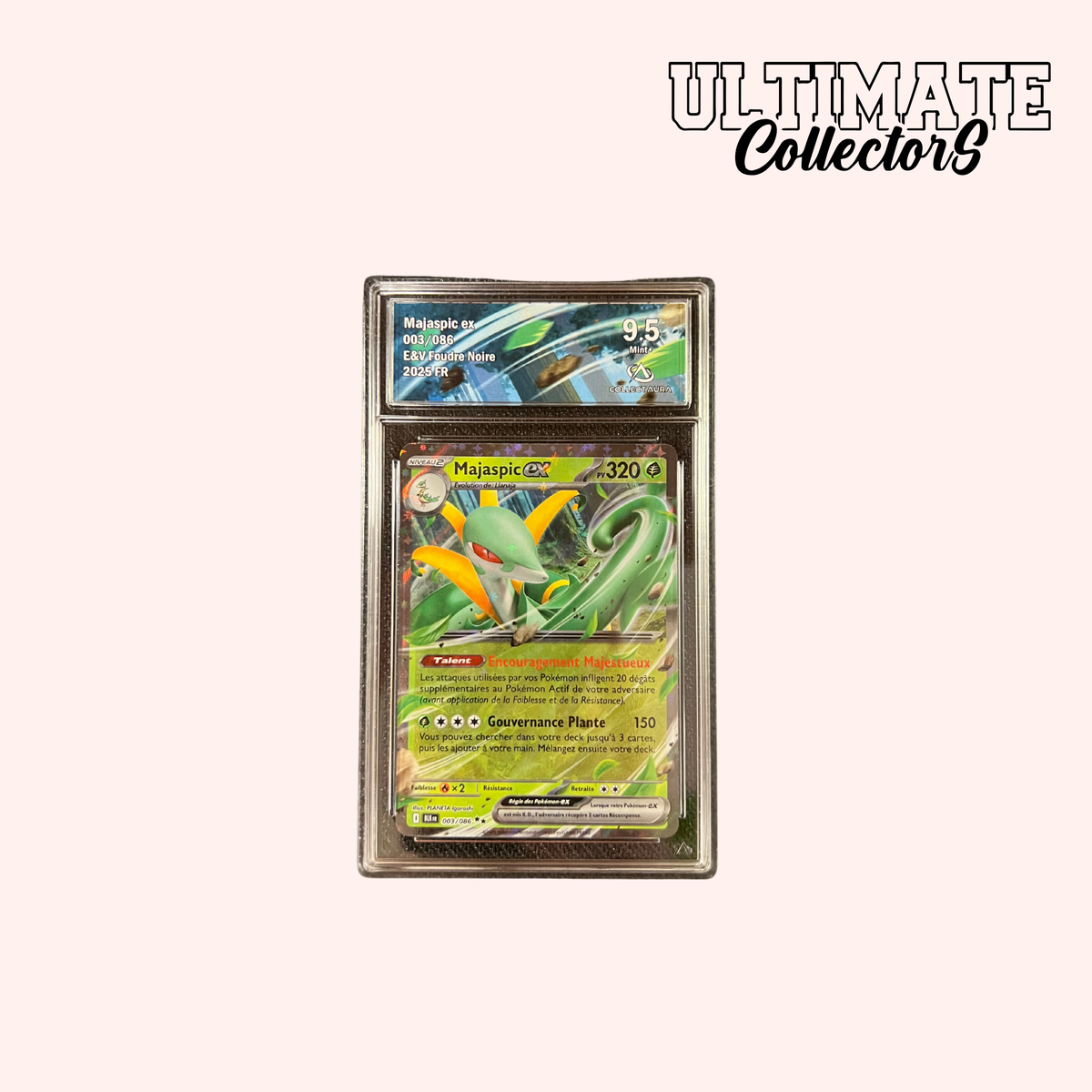 Serperior EX 003/086 - EV10.5 Black Lightning - Francese