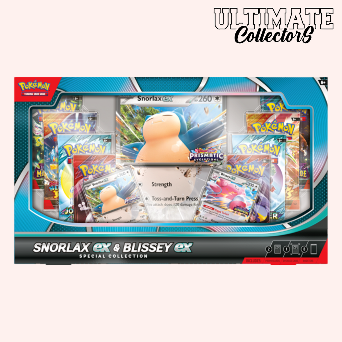 Coffret Spécial Pokémon - Ronflex & Leuphorie-ex - Français