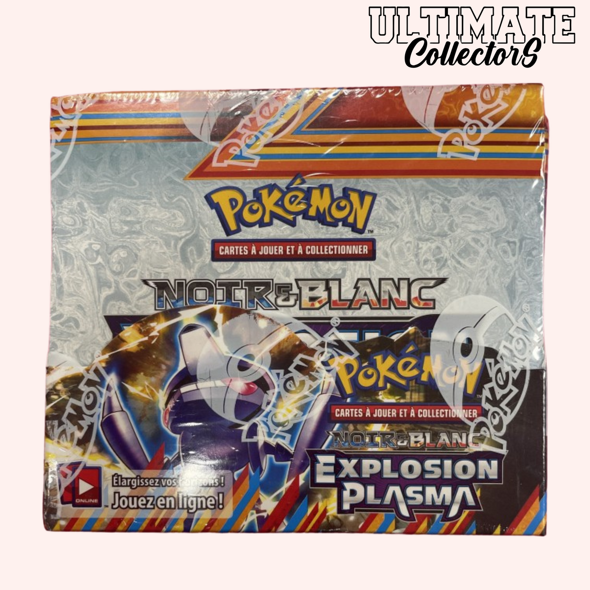 Display - Noir et Blanc - Explosion Plasma - Français
