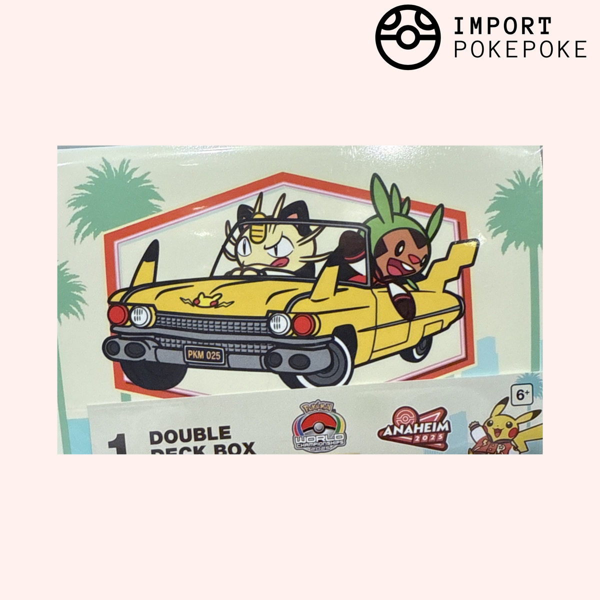 Double Deck Box Pikachu & Co - Varsity - Anaheim World Championships 2025