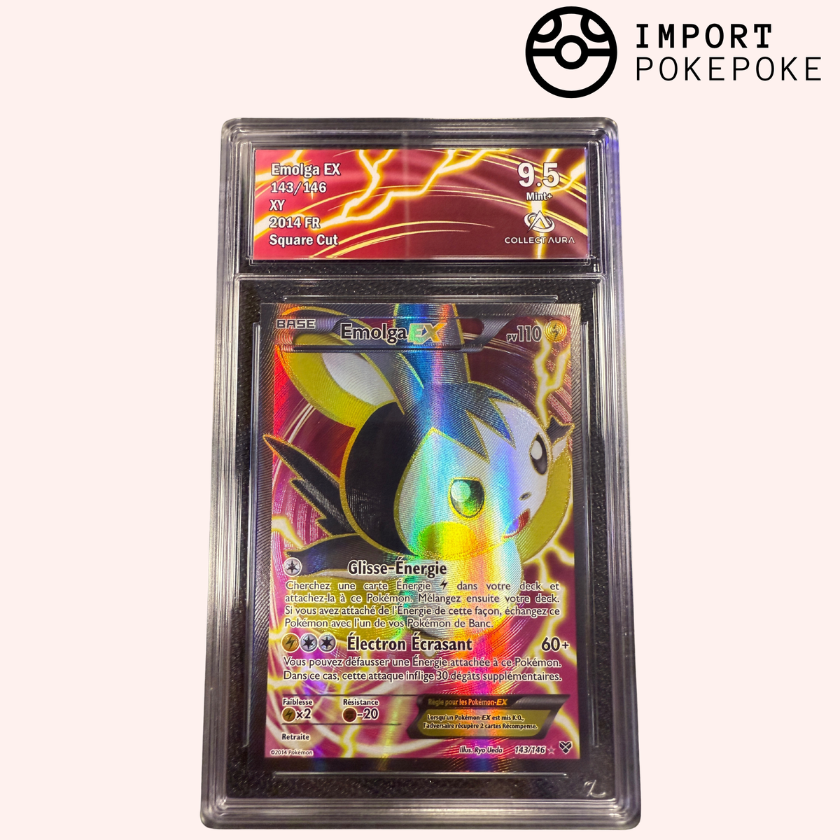 Emolga ex FA SQUARE CUT 143/146 - XY