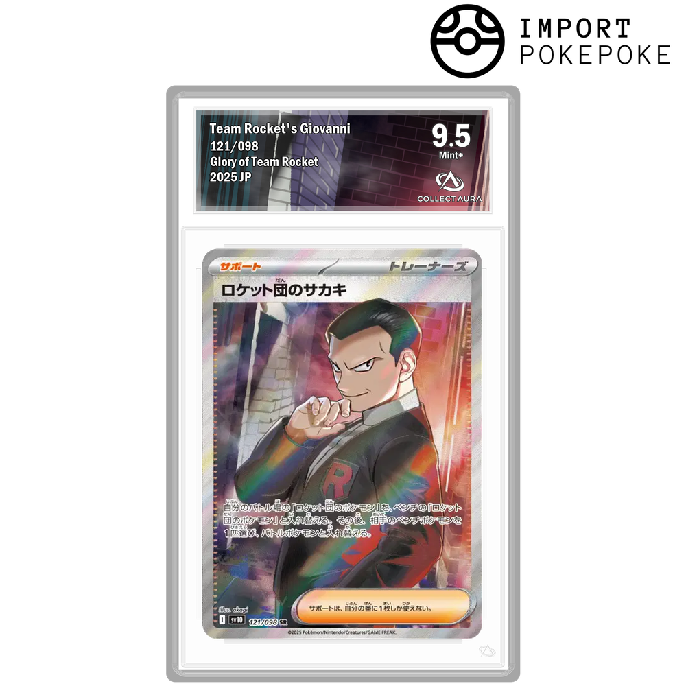 Giovanni de la Team Rocket SR 121/098 - SV10