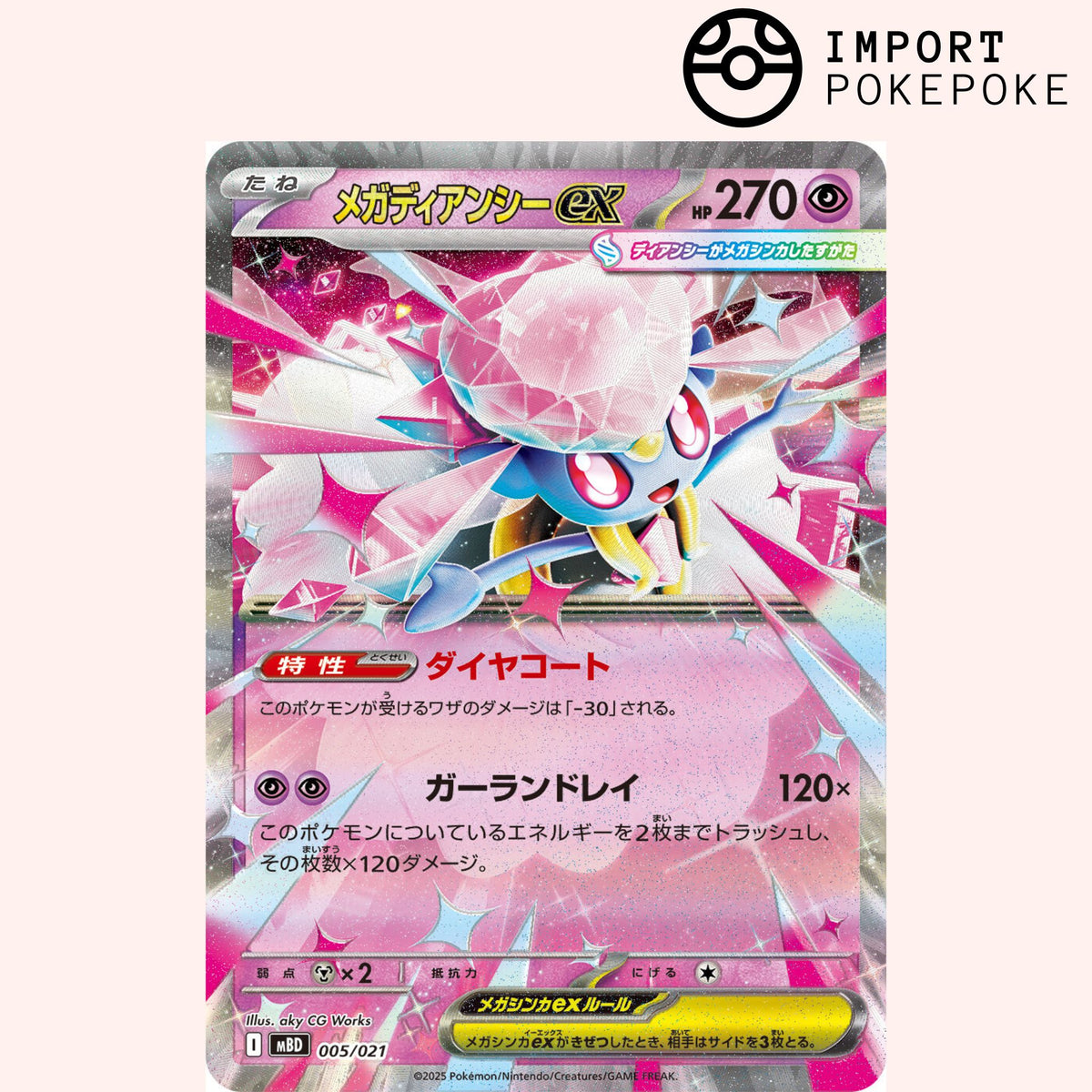 Starter Set MEGA: Deck Mega Diancie ex