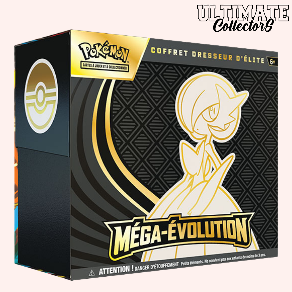 Coffret Dresseur d’Élite (ETB) Pokémon - Méga-Gardevoir - ME1 - Français (avec protection semi-rigide option neuf)