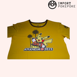 Maglietta gialla di Pikachu - Campionati del Mondo di Anaheim 2025 