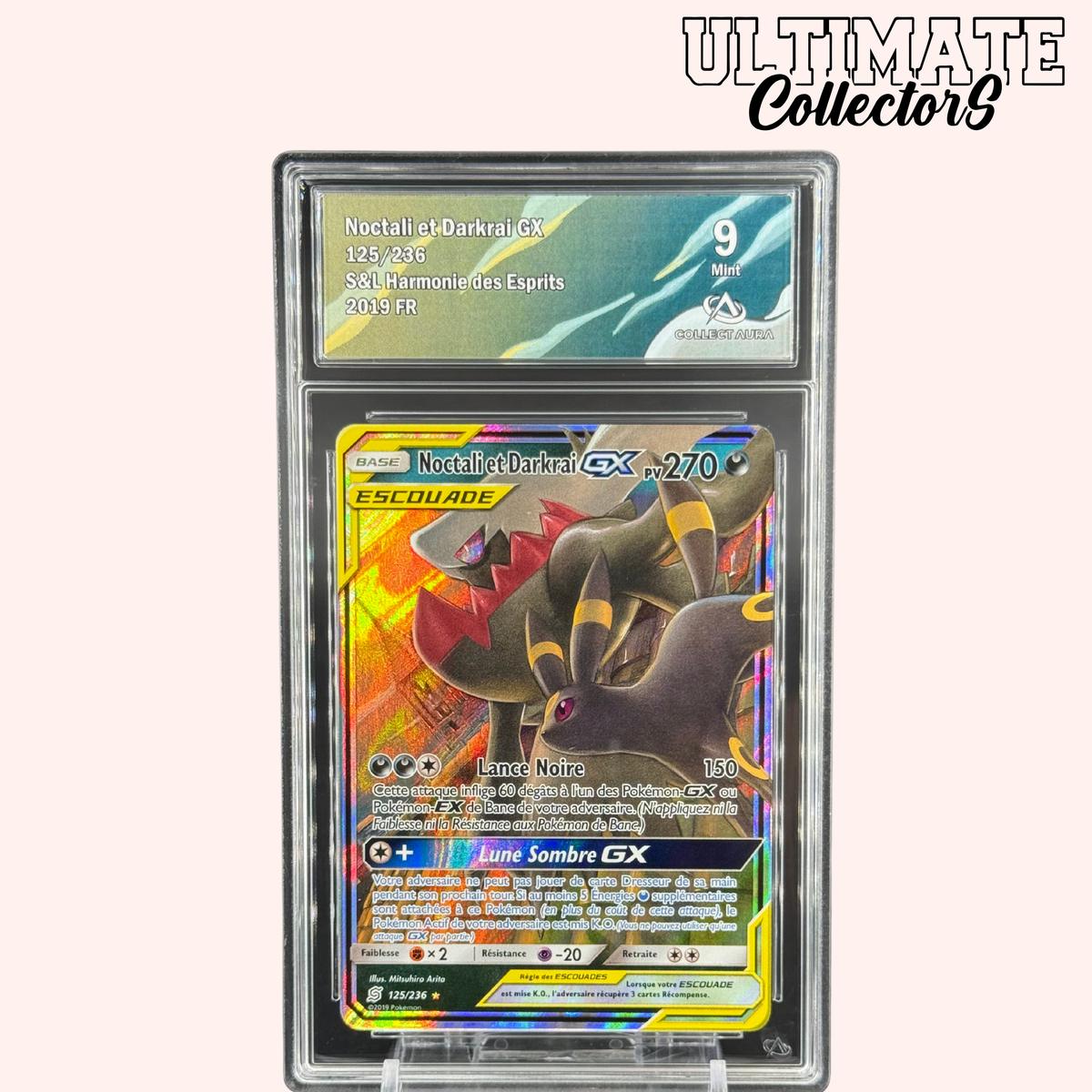 Noctali et Darkrai GX 125/236 – Harmonie des Esprits – Français