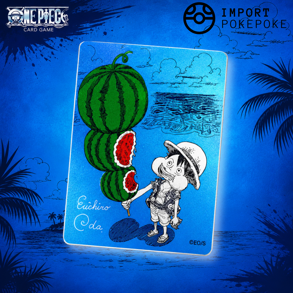 Carte One Piece Luffy Pastèque - Natsucomi 2026
