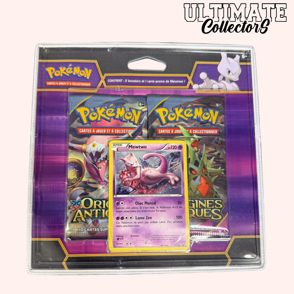 Duo Pack Mewtwo – Origines Antiques – XY07 – Français