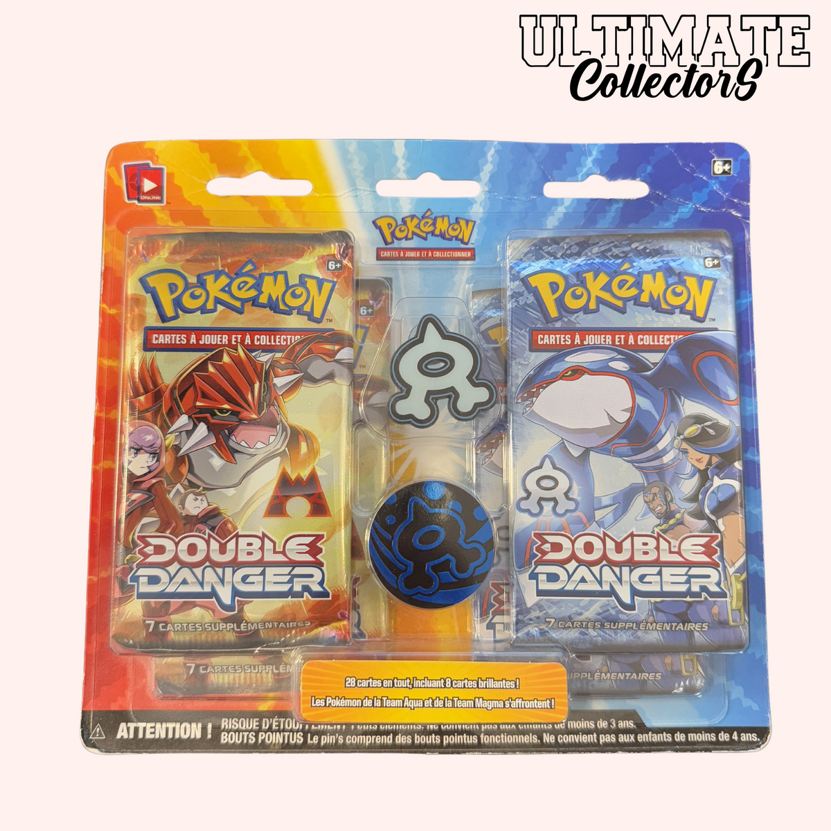 Blister Pokémon - Double Danger - XY - 4 Boosters - Français
