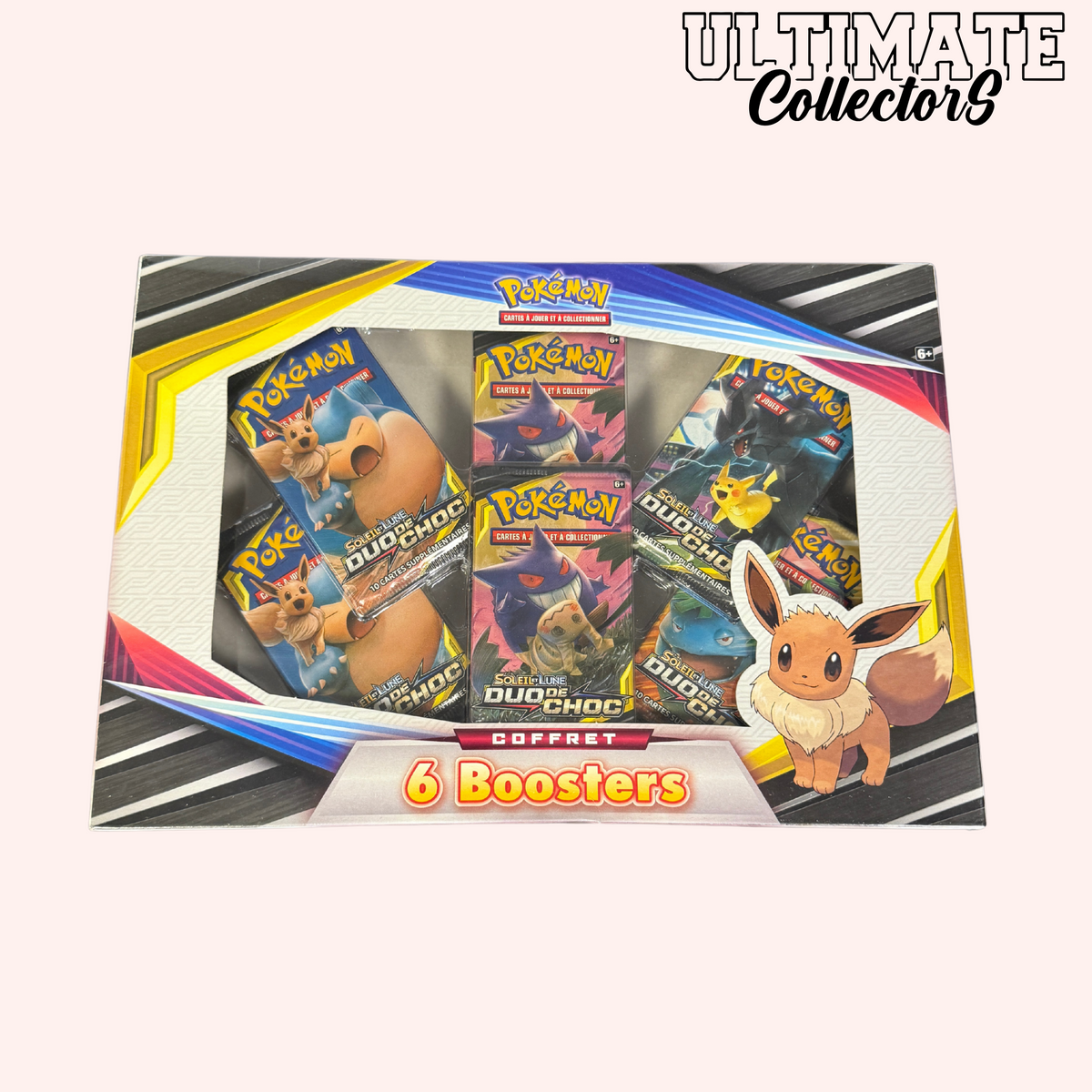 Duo of Shock Box – SL09 – 6 Boosters – Pokémon TCG – French 