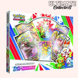 Cofanetto da collezione con statuetta – Spada e scudo – EB02/EB03 – Francese 