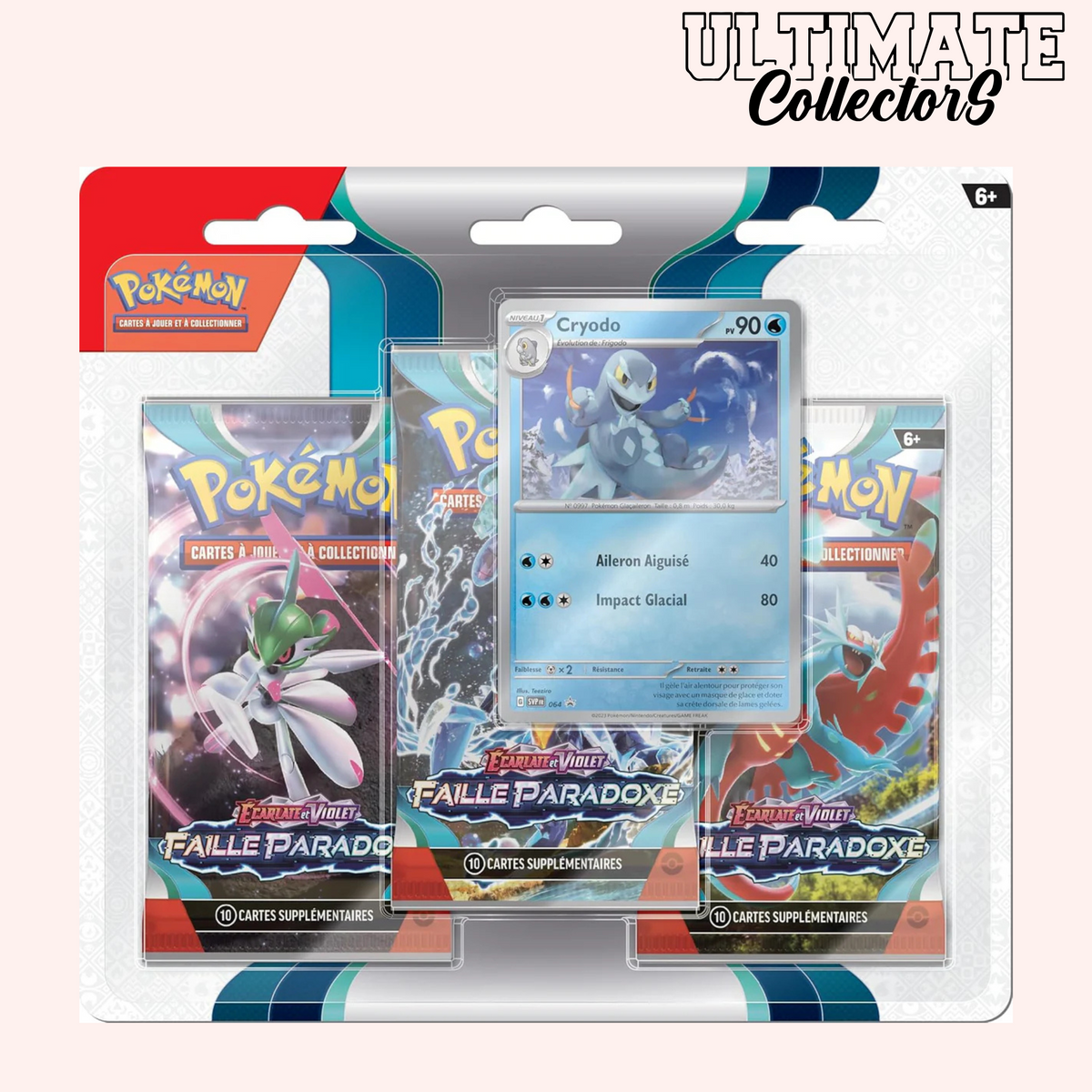 Tripack Pokémon - Faille Paradoxe - EV04 - Francés