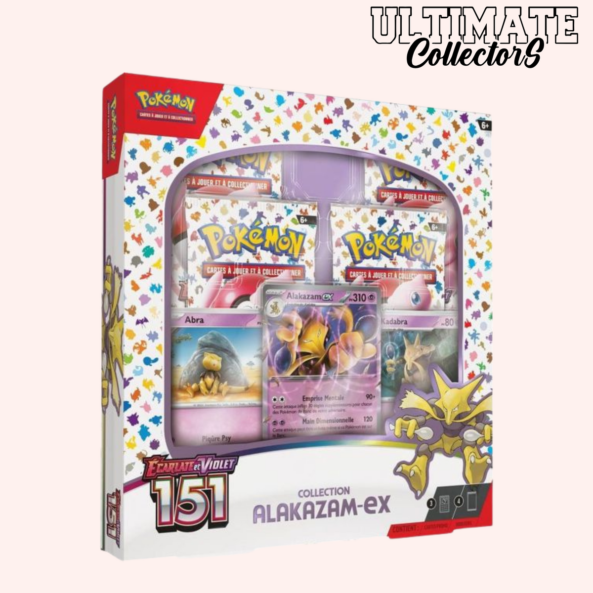 Alakazam-ex Box – 151 – Pokémon TCG – Francese 